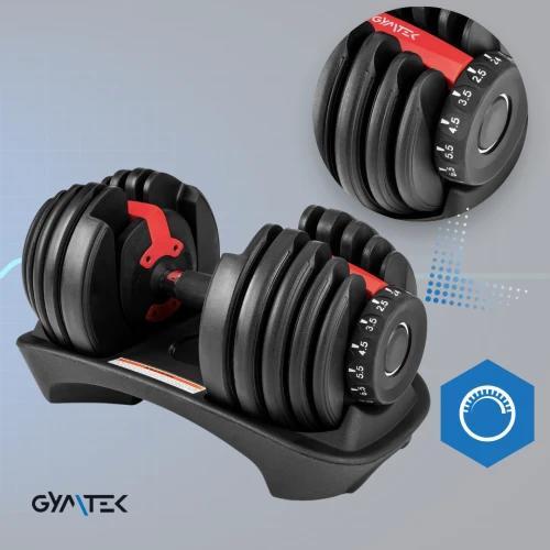 Регулювання навантаження в гантелі Gymtek