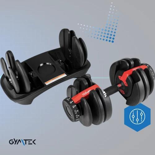 Переваги регульованої гантелі Gymtek