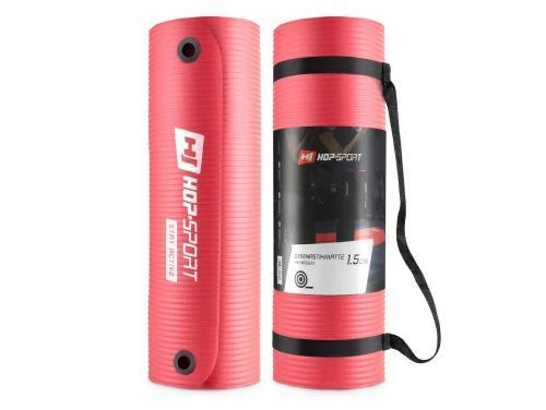 Мат для фітнесу Hop-Sport HS-N015GM 1,5см Red