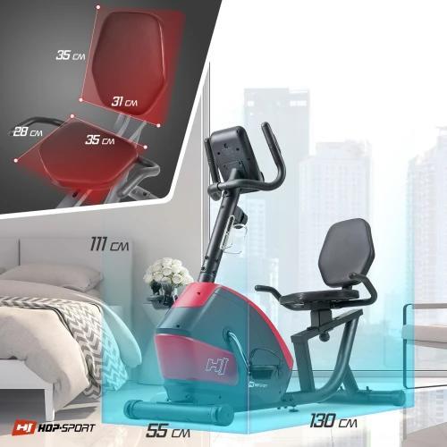 Розміри велотренажера Hop-Sport HS-035L Solo