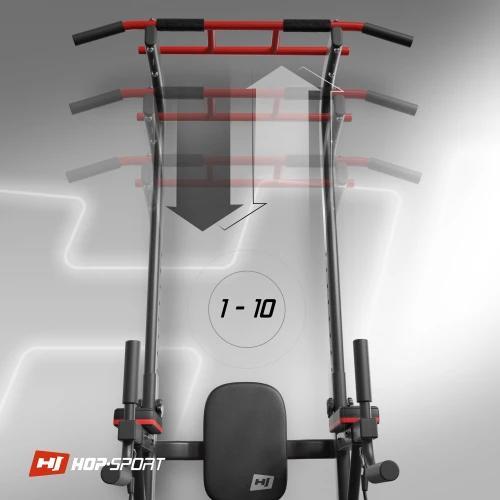 Регулювання висоти турніка Hop-Sport HS-1016K