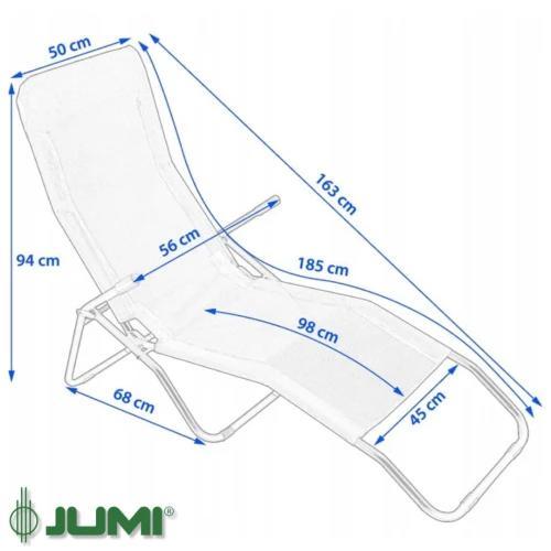 Основні характеристики крісла-шезлонга Jumi