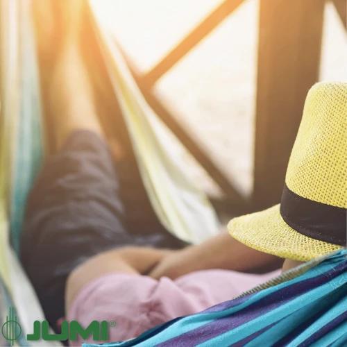 Якісні матеріали гамака Jumi Garden Якісні матеріали: Гамак гавайський Jumi Garden