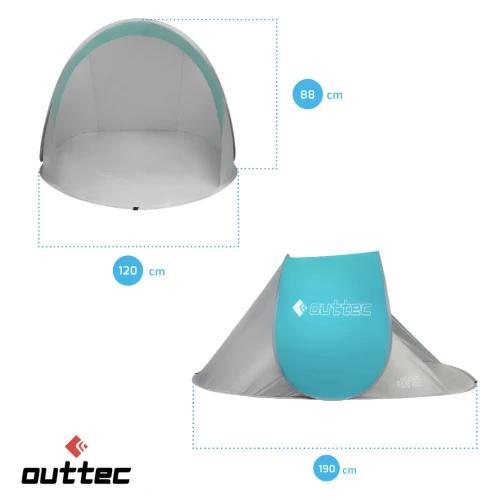 Компактні розміри намету Outtec