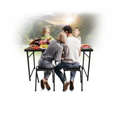 Стіл туристичний розкладний Outtec з 4 стільцями