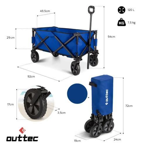 Основні характеристики туристичного візка