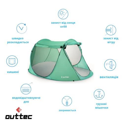 Основні характеристики намету Outtec