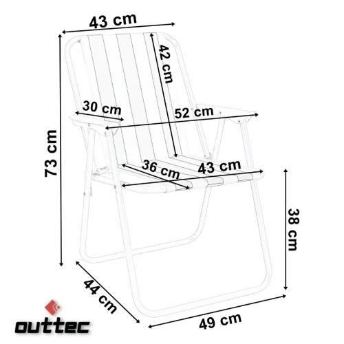Основні характеристики стільця Outtec