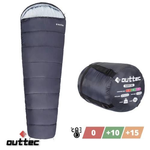 Температурні обмеження спального мішка Outtec Mummy