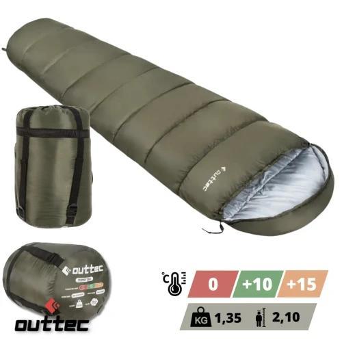 Основні характеристики: Спальний мішок кокон Outtec Mummy