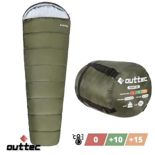 Температурні обмеження: Спальний мішок Outtec Mummy