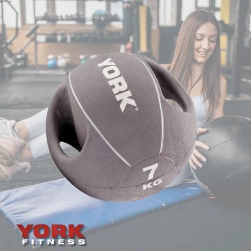Основні характеристики м'яча медбол 7кг York Fitness