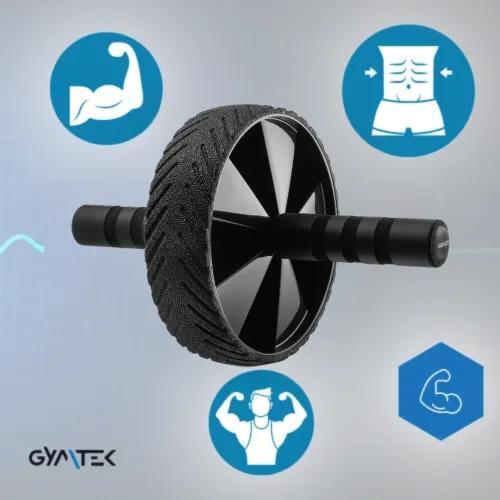 Ефективні м'язові групи при використанні ролика для пресу Gymtek