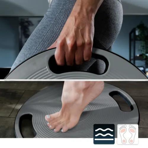 Комфорт і безпека вправ на балансувальному диску Hop-Sport