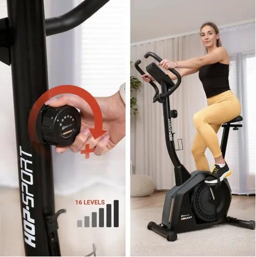 16 рівнів тиші та потужності - магнітна система опору