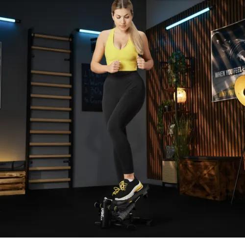 Результат тренувань степері TX-070SP Twiz Чорний 2в1