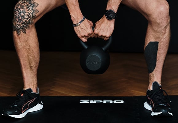 Ергономічна ручка гирі Zipro