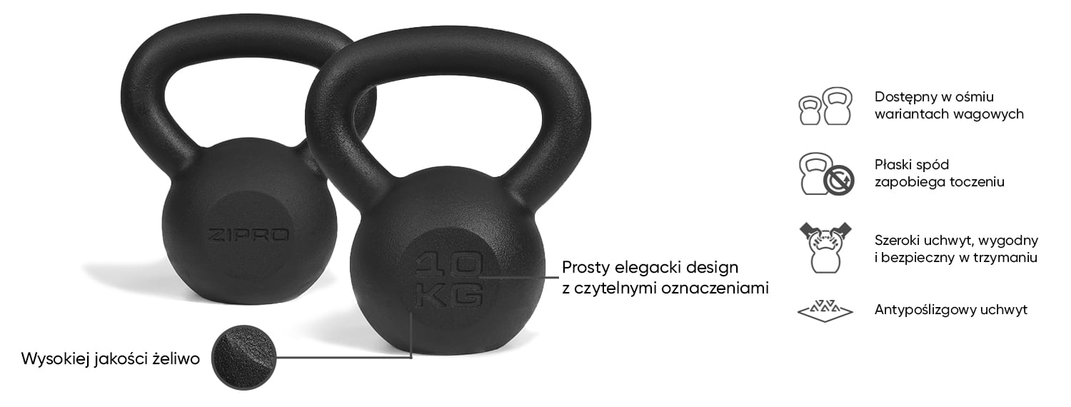 Чавунна гиря Zipro