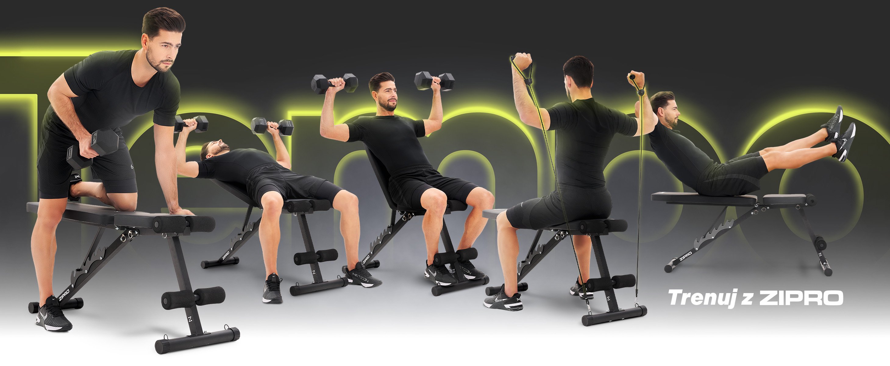 Еспандери на лавці Zipro Tempo