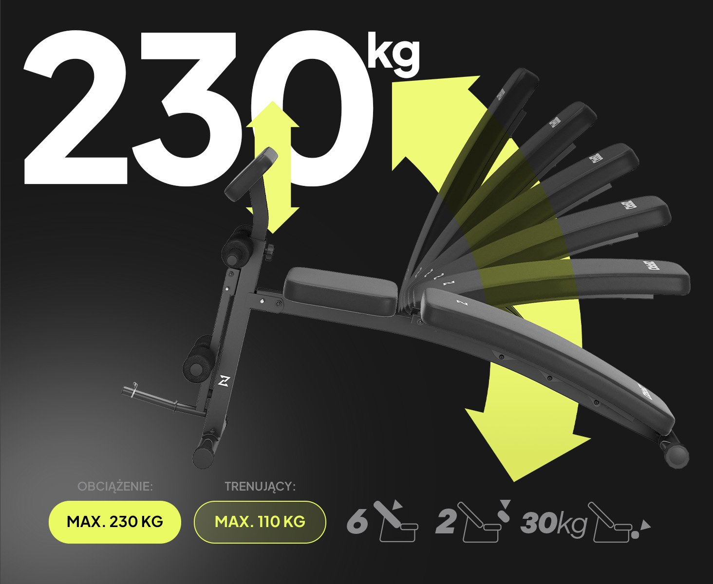 Регулювання лавки Zipro Volume