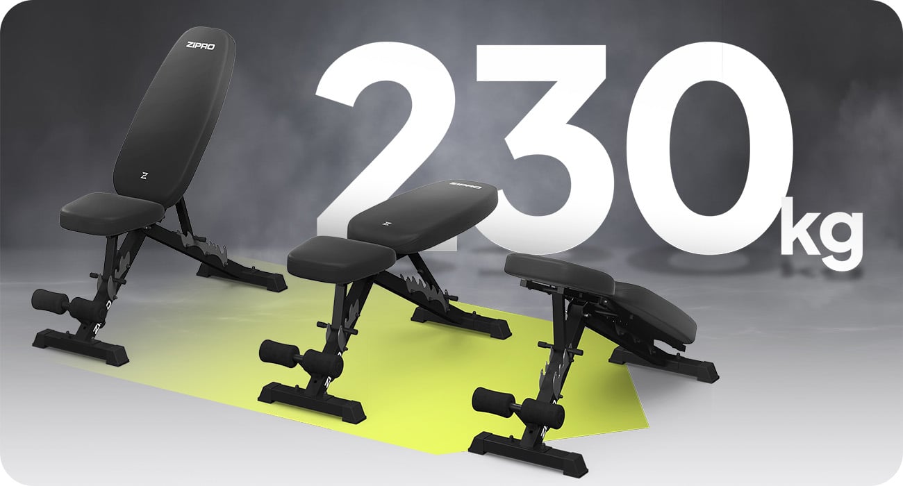 Тренування на лавці Zipro Jacked