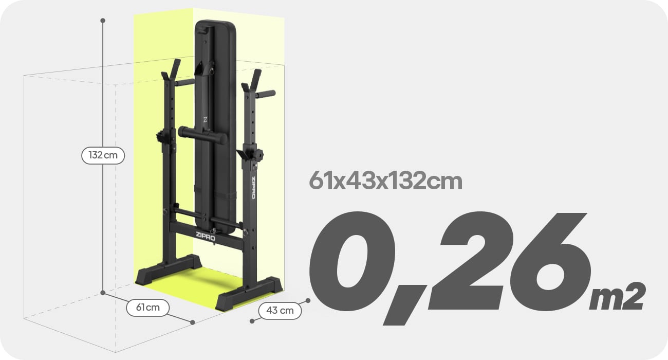 Складна лавка для жиму Zipro Core