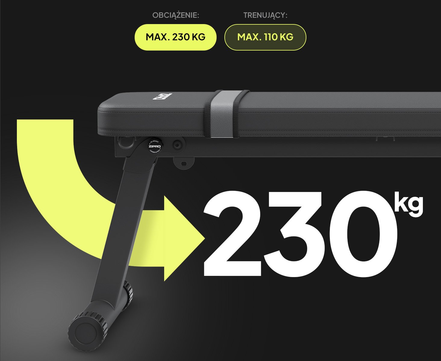 Швидке складання лавки Zipro Plank