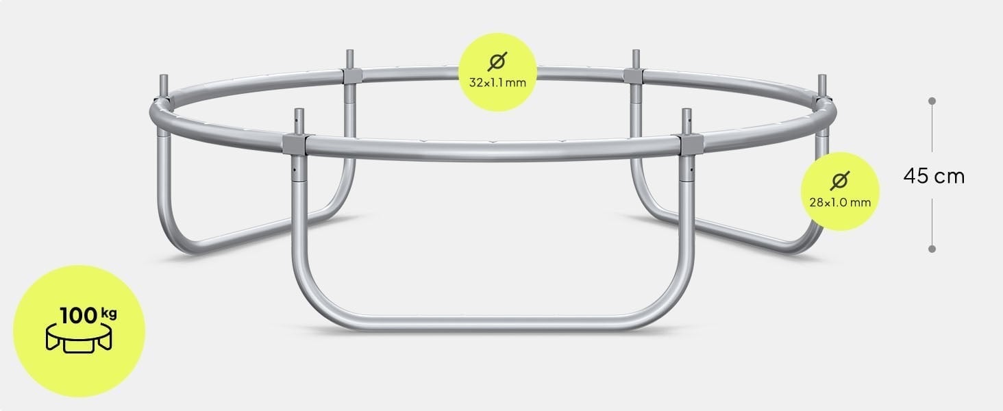 Зручний доступ до батута Zipro JumpPro IN