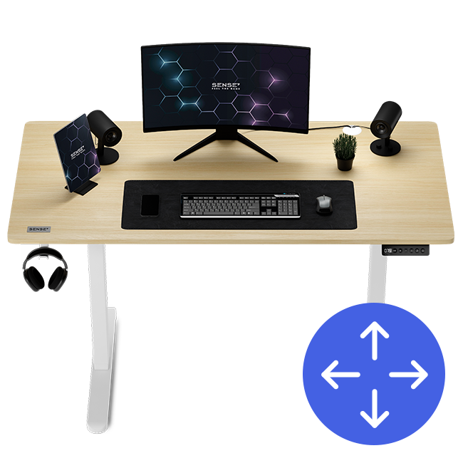 Стільниця 120×60 см Sense7 Nojo сосна