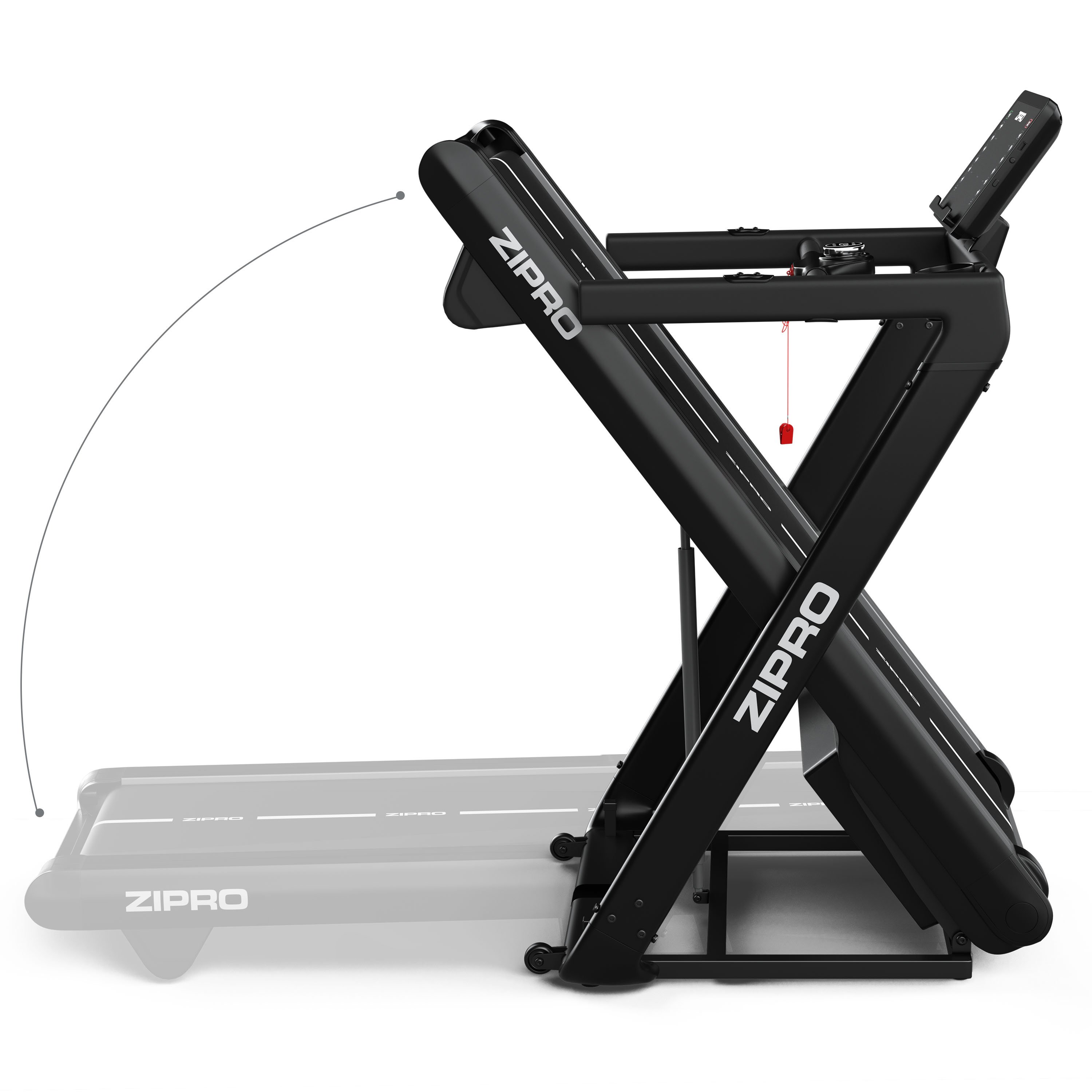 Складання бігової доріжки ZIPRO Iluzion