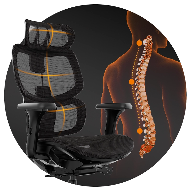 Посадка в кріслі SENSE7 Nobu