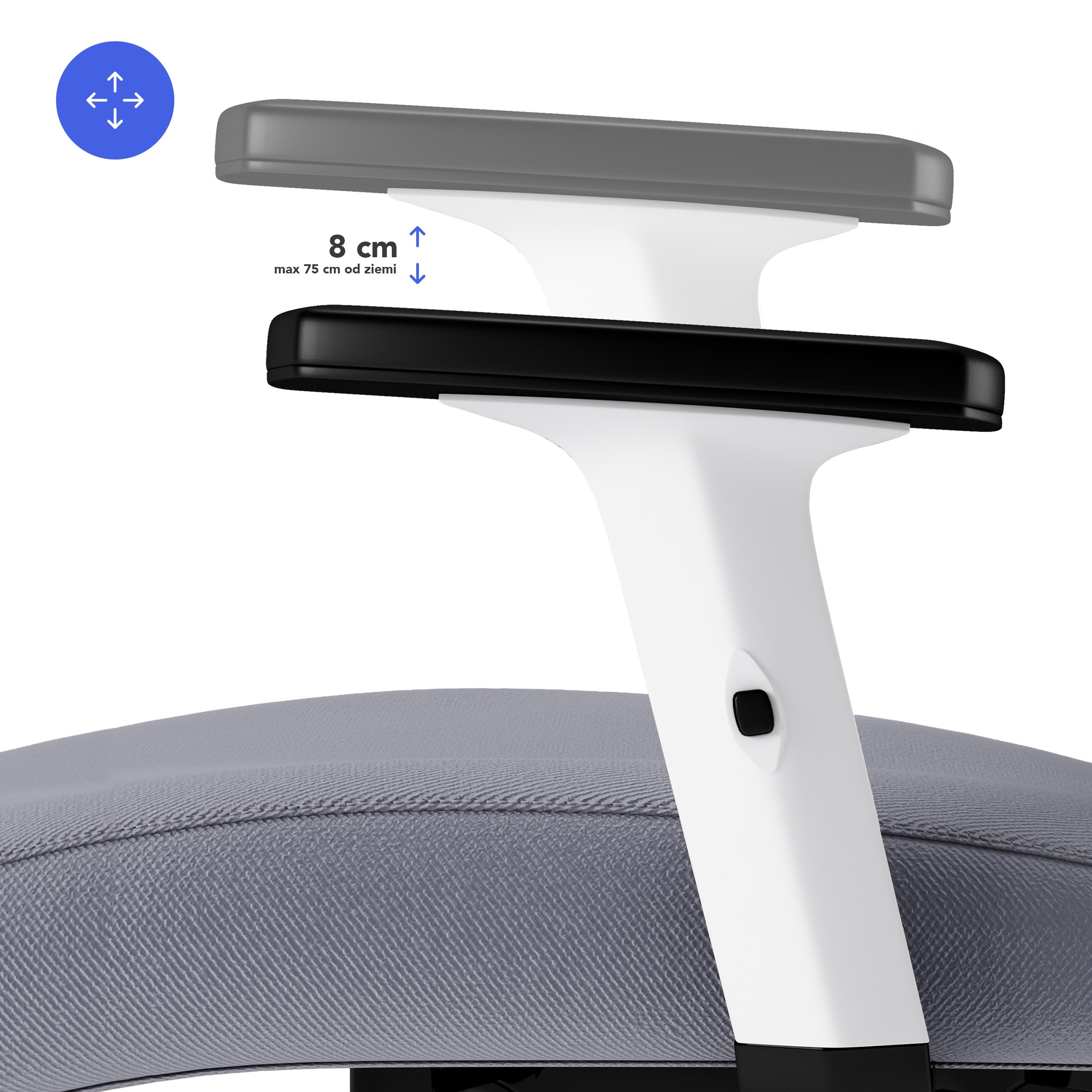 Підлокітники та сітка SENSE7 Tone