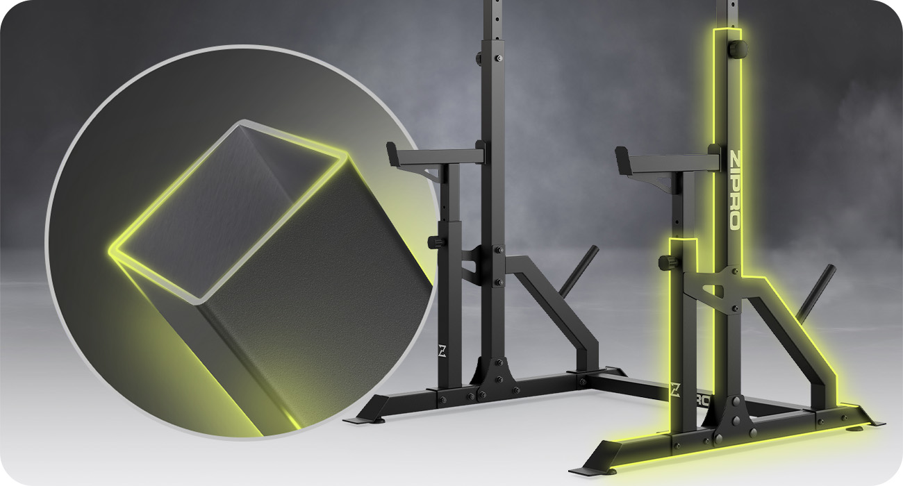 Міцна сталева конструкція Zipro Lift з профілю 50x50 мм