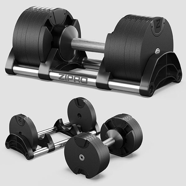 Гантеля з регульованою вагою Zipro Round 24 кг