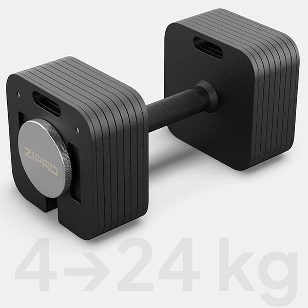 Гантеля з регульованою вагою Zipro Square 24 кг
