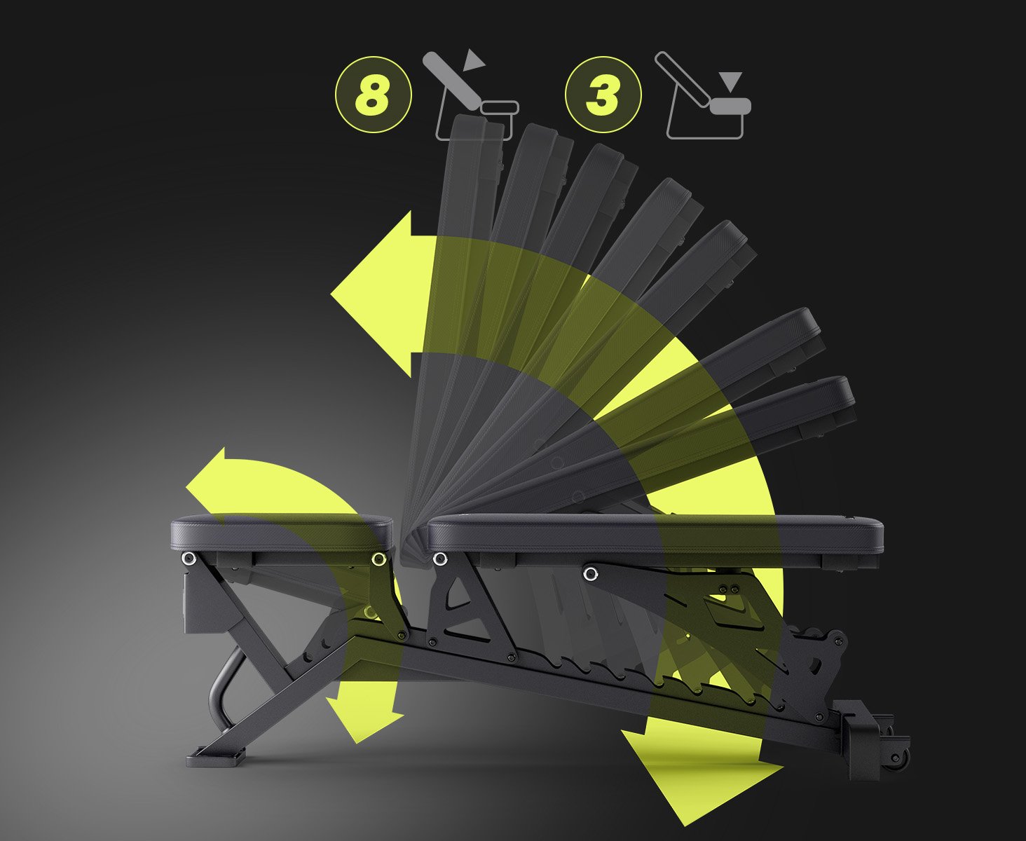 Регулювання лавки Zipro Nocardio