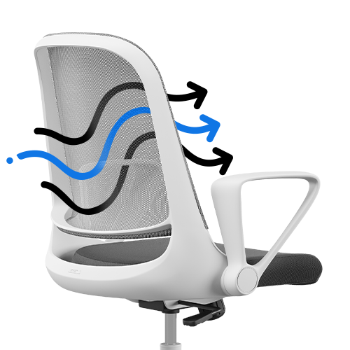 Сітчаста спинка SENSE7 Sopty