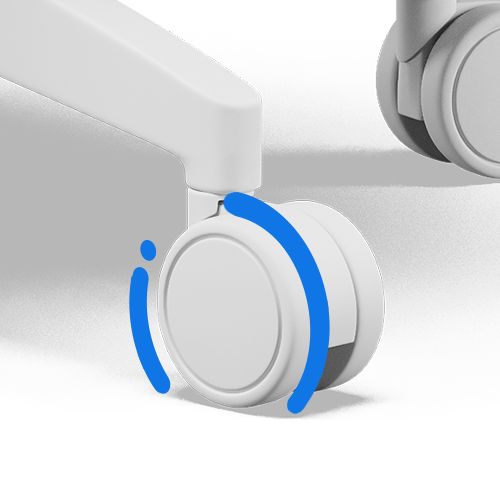 Основа та коліщата SENSE7 Sopty