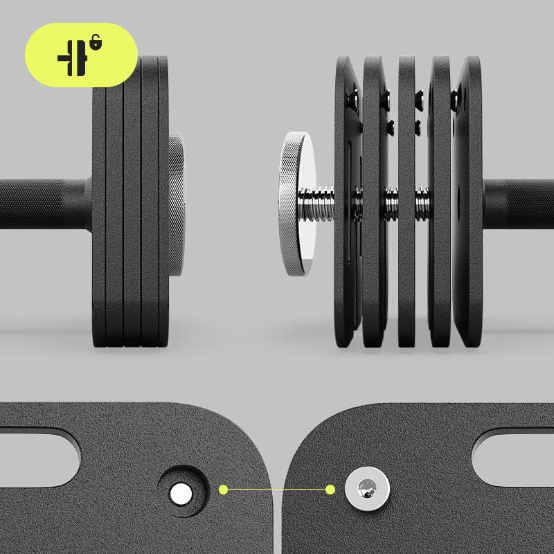 Квадратні диски гантелі Zipro Square