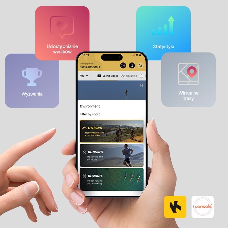 Тренування з Kinomap Zipro Power 10