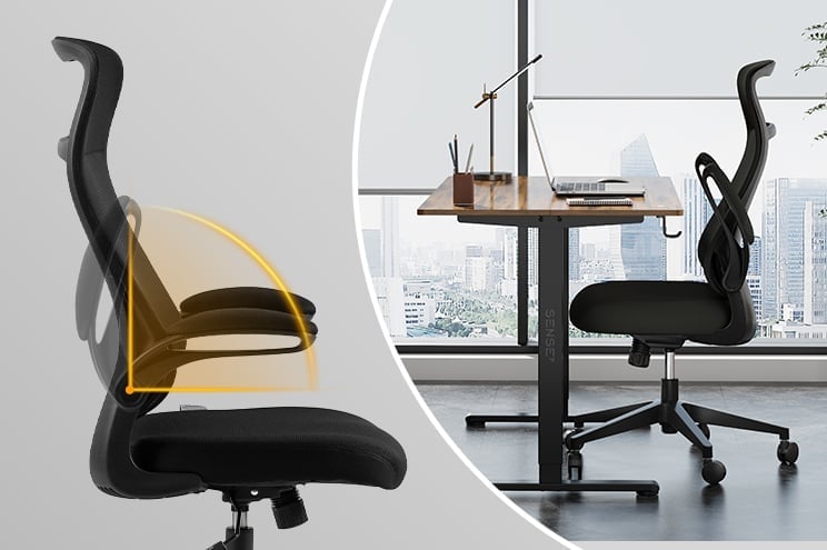 Сітчаста спинка SENSE7 Revo