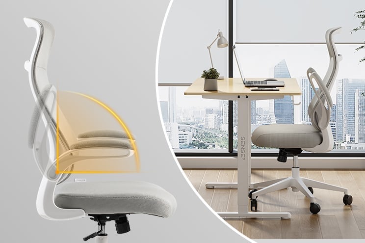 Сітчаста спинка SENSE7 Revo