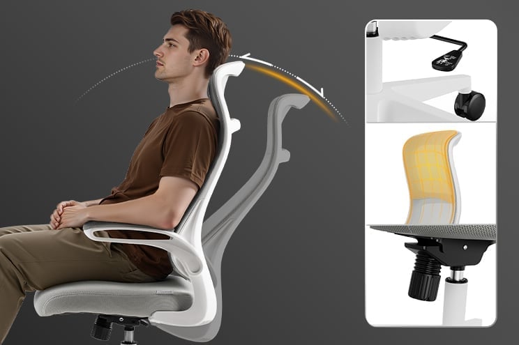 Регулювання крісла SENSE7 Revo