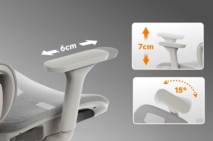 Підлокітники 3D SENSE7 Neyo