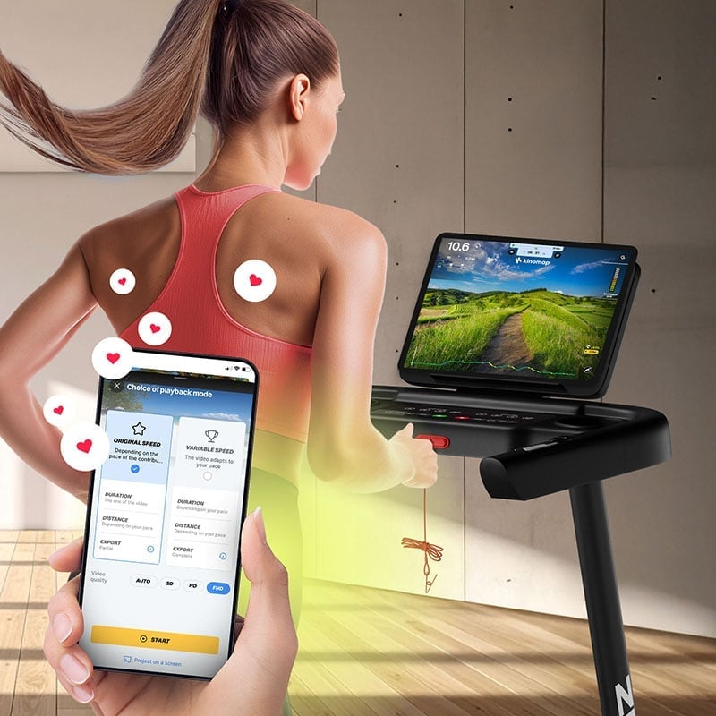 Тренування з FitShow і Kinomap