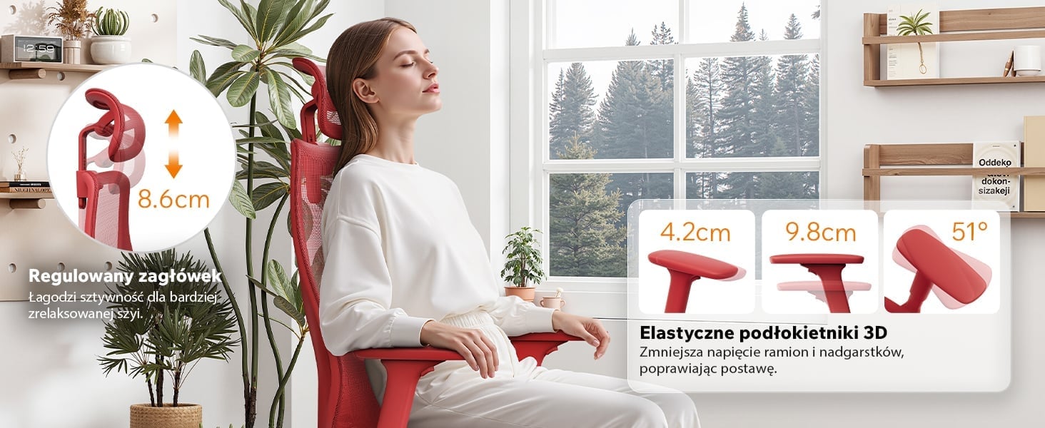 Підлокітники та підголівник SENSE7 Moyo