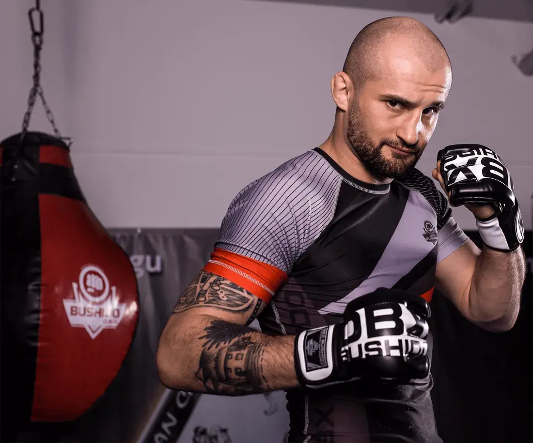 rękawice mma na worek