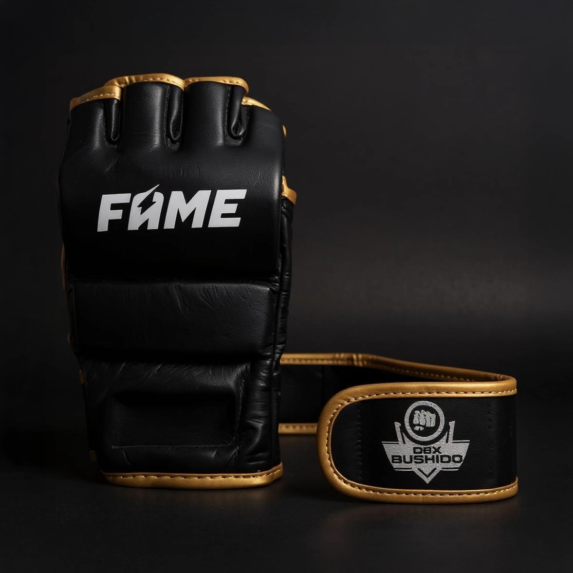 rękawice mma ze skóry naturalnej fame mma