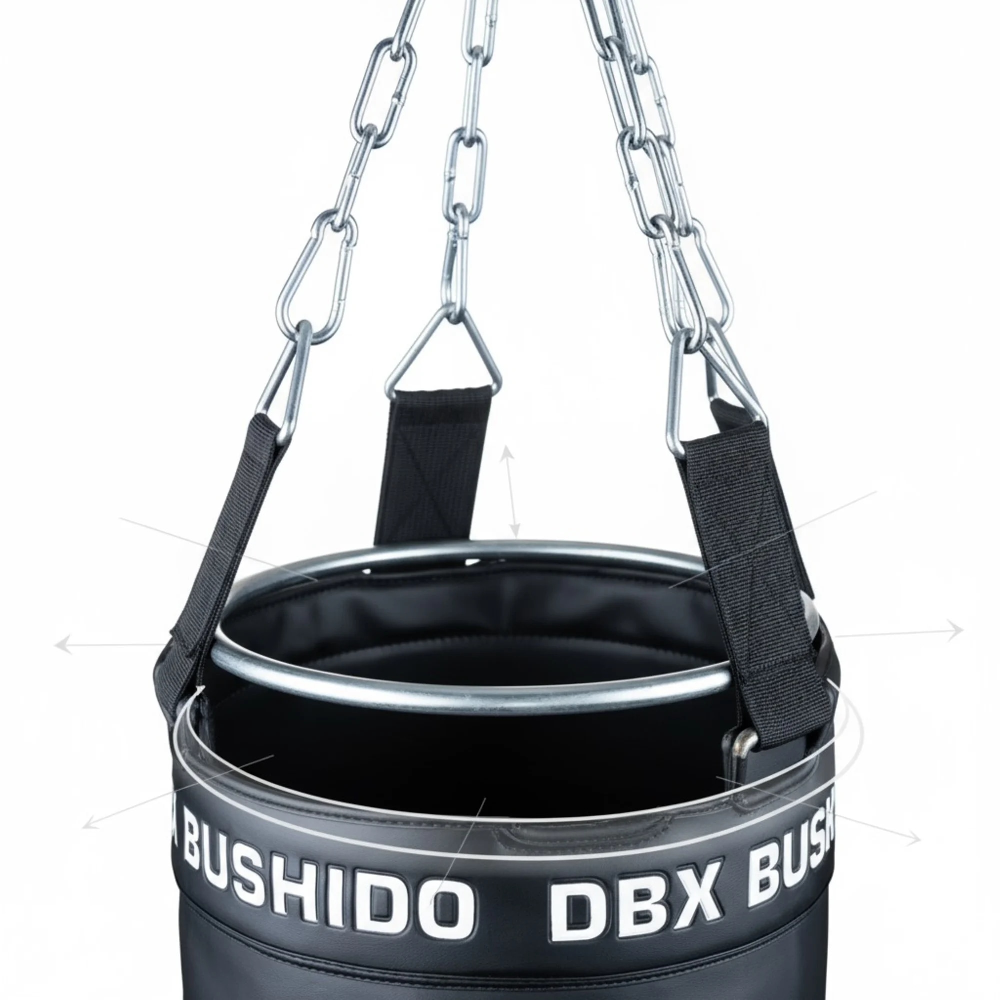 Worek bokserski SBRX Black DBX