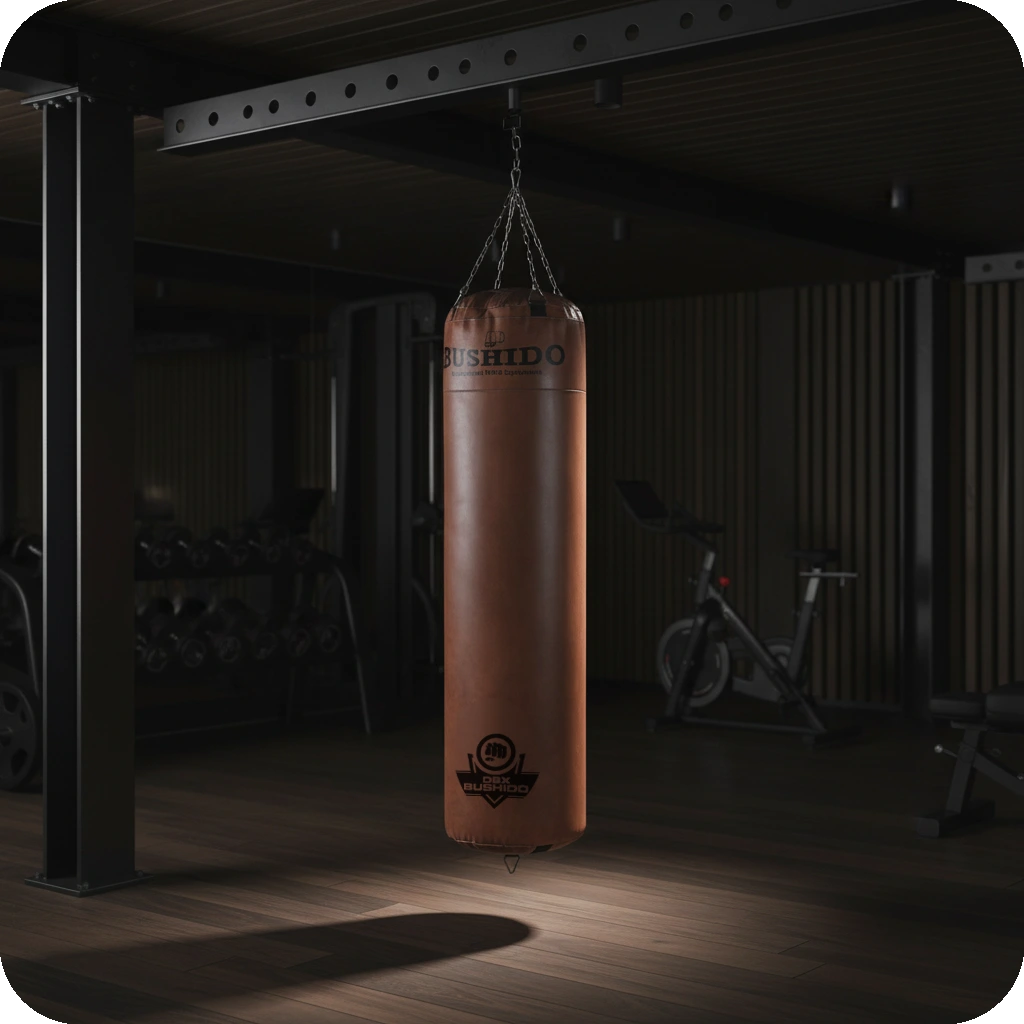 Worek bokserski treningowy 150cm 50kg RETRO brązowy - Spartan | DBX Bushido Worek_150_RETRO_Indoor_2